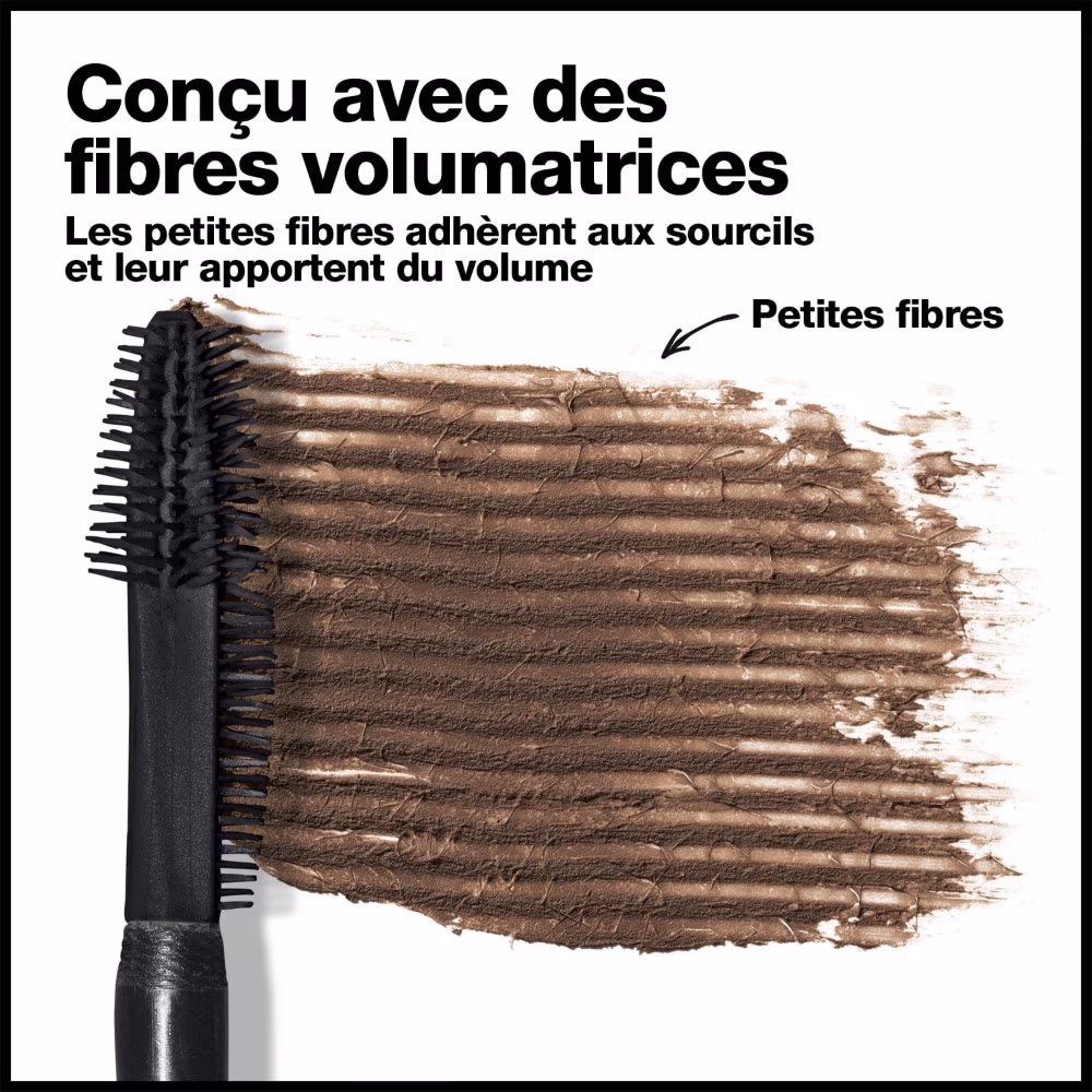 Revlon ColorStay Eyebrow Fiber Shrink Dark Brown 4