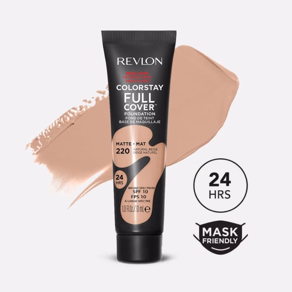 Revlon ColorStay Full Coverage Foundation 220 Natural Beige SPF 10 3