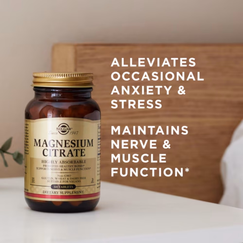 Solgar Magnesium Citrate 60 Tabs 3