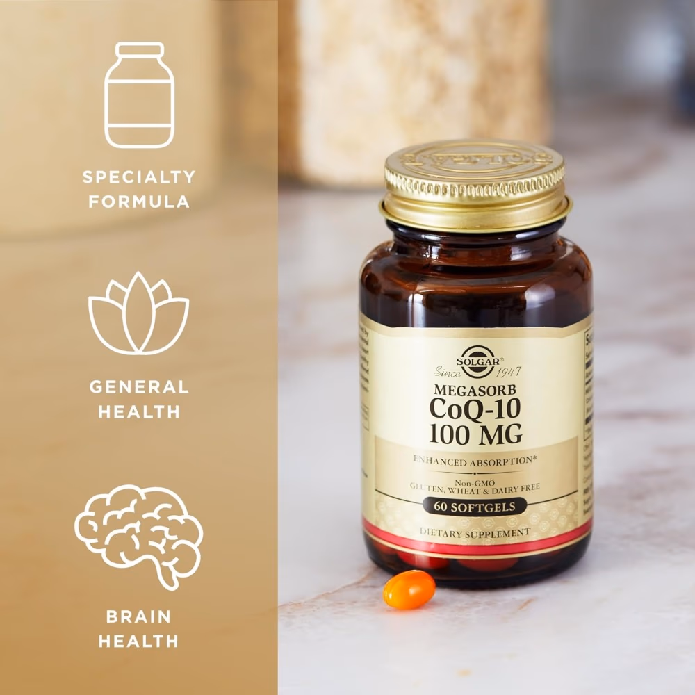 Solgar Megasorb CoQ-10 100mg 60 Softgels 4