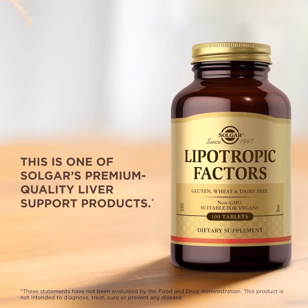 Solgar Lipotropic Factors 100 Tabs 3