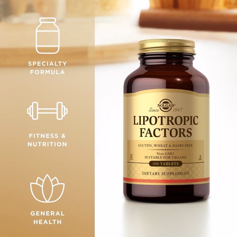 Solgar Lipotropic Factors 100 Tabs 4