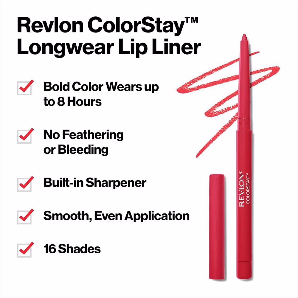 Revlon ColorStay Lip Liner Ruby 3