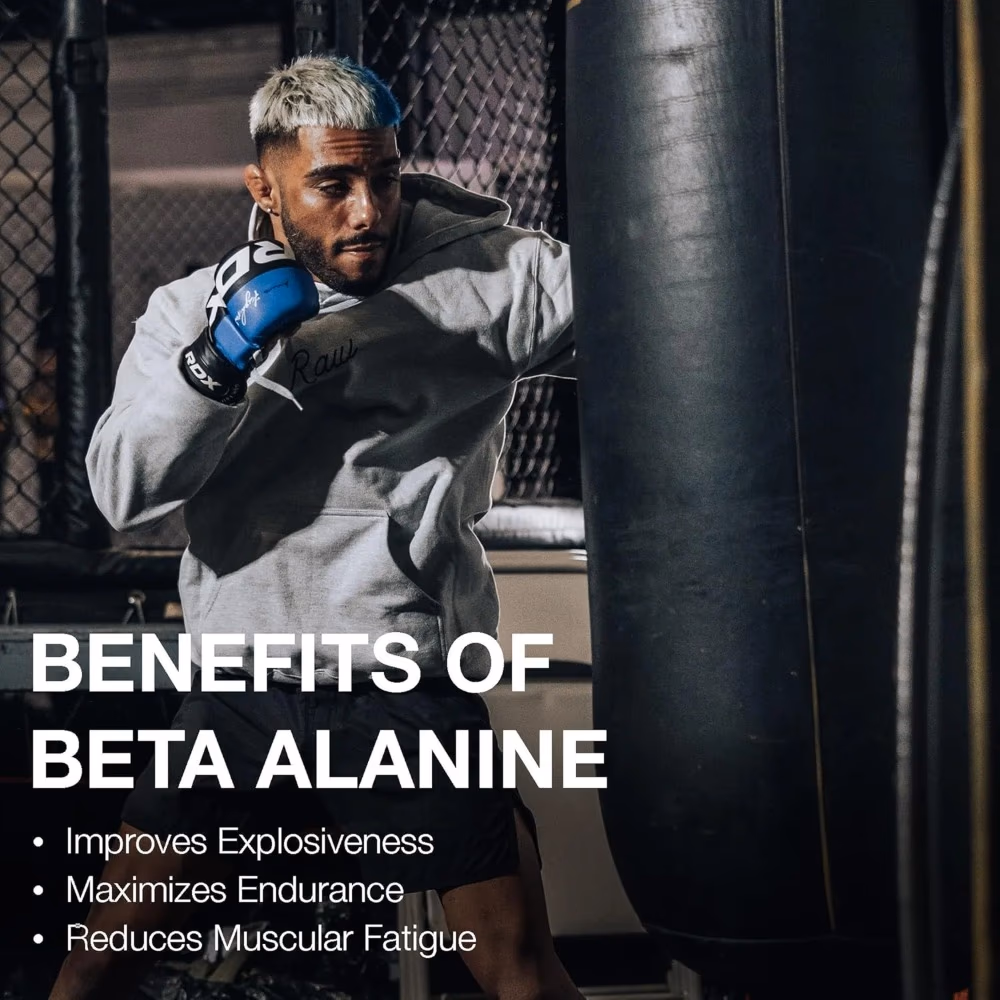 Raw Beta Alanine Powder Unflavoured 312g 4