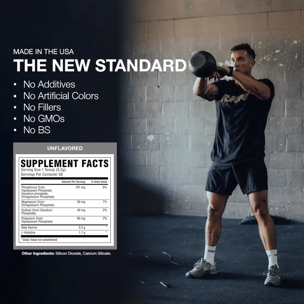 Raw Beta Alanine Powder Unflavoured 312g 2