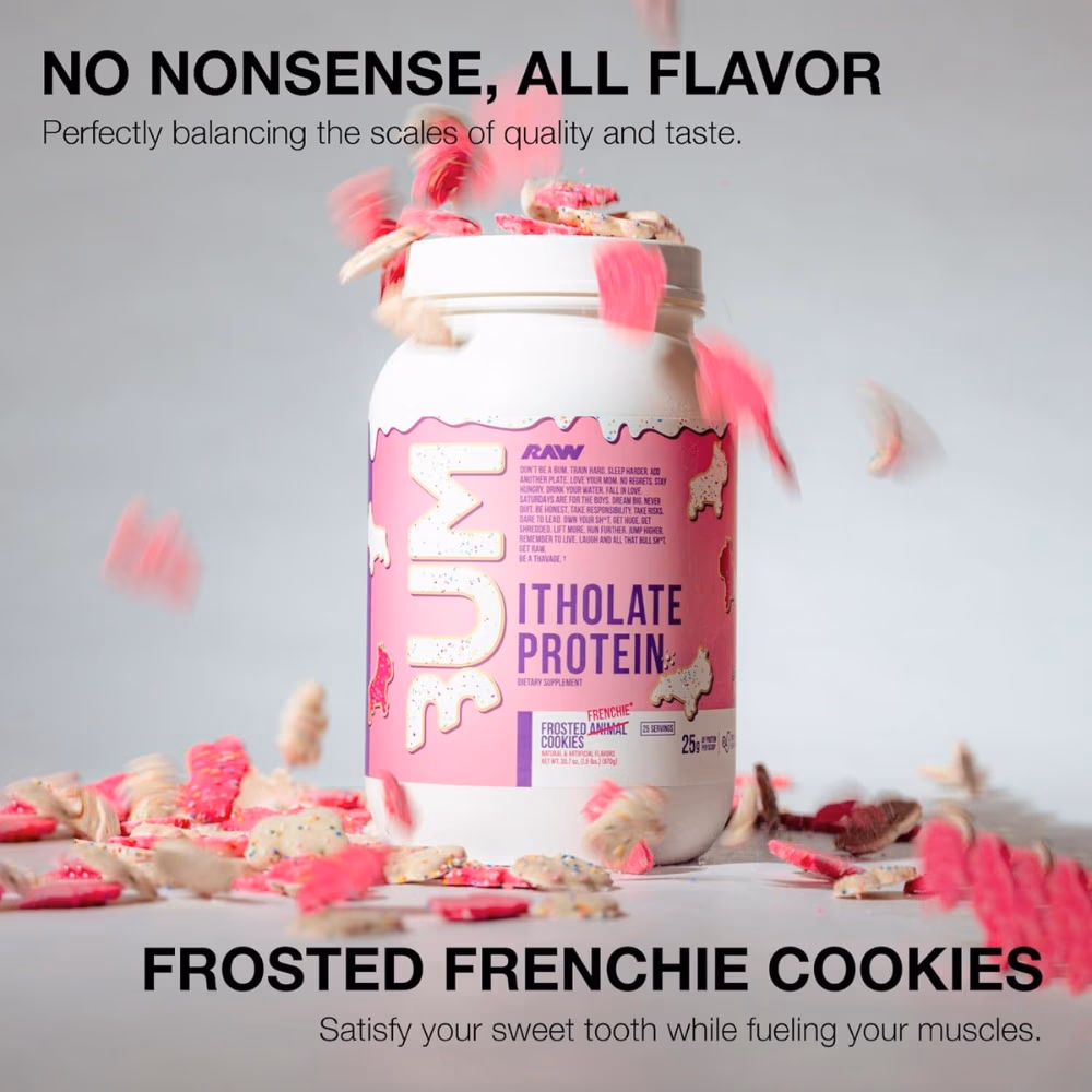 Raw Bum Itholate Protein Frosted Frenchie Cookies 870GM 3