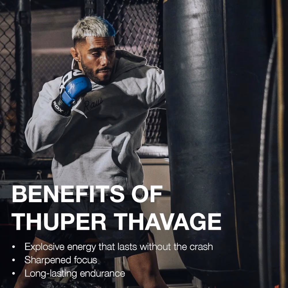 Raw Bum Thuper Thavage Pre Workout Grapefruit 630g 2