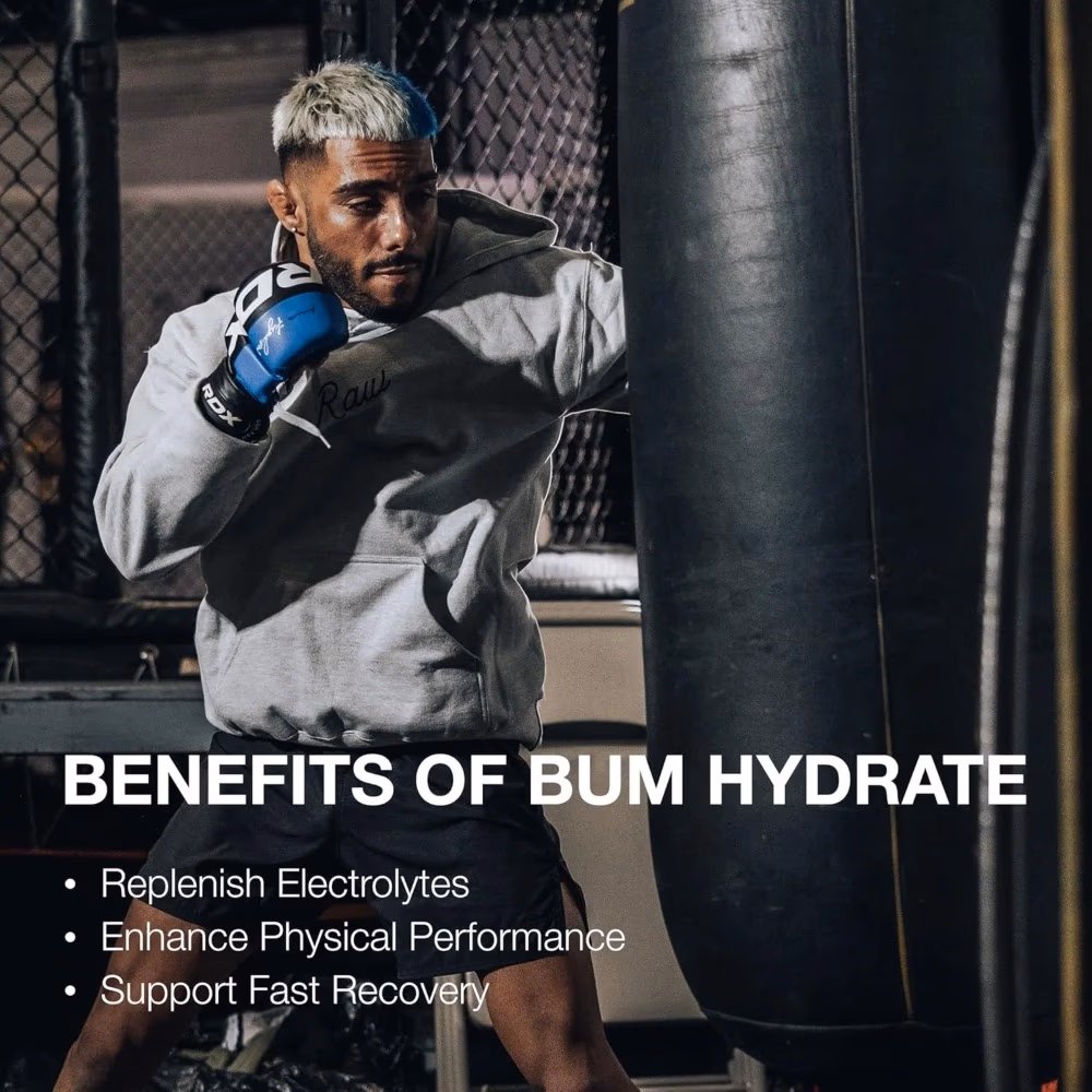 Raw Bum Hydration Powder Fruit Punch -20 Sachets 5