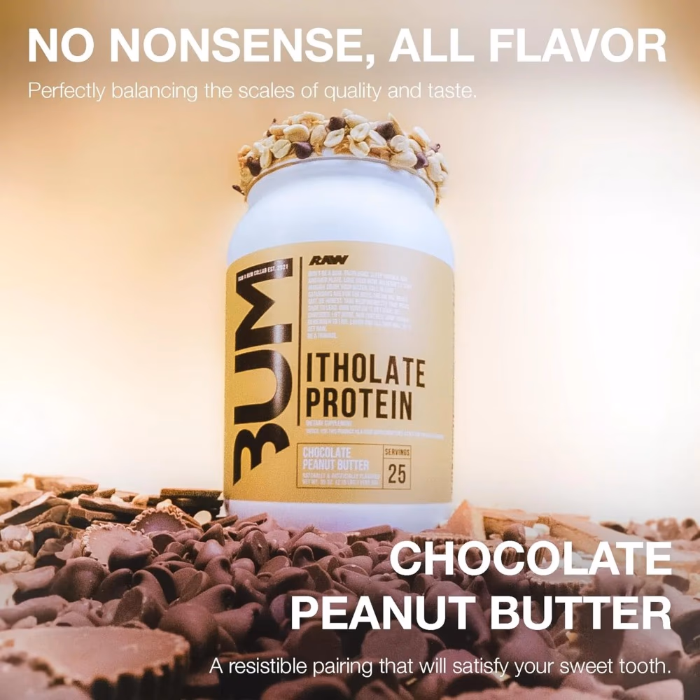Raw Cbum Itholate Protein Chocolate Peanut Butter 992 gm 4