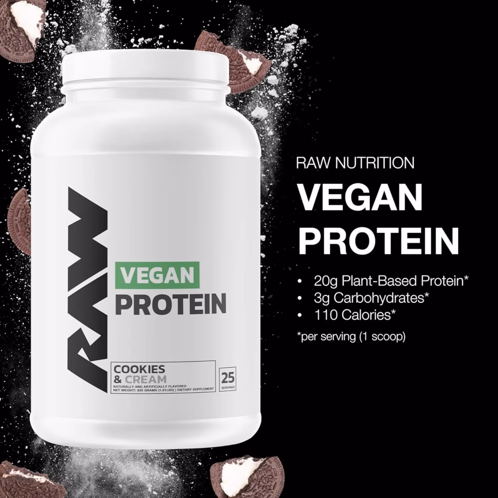 Raw Vegan Protein Vanilla 825gm 3