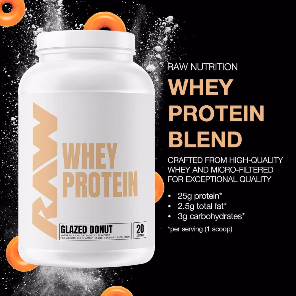 Raw Whey Protein Blend Glazed Donut 716 gm 5