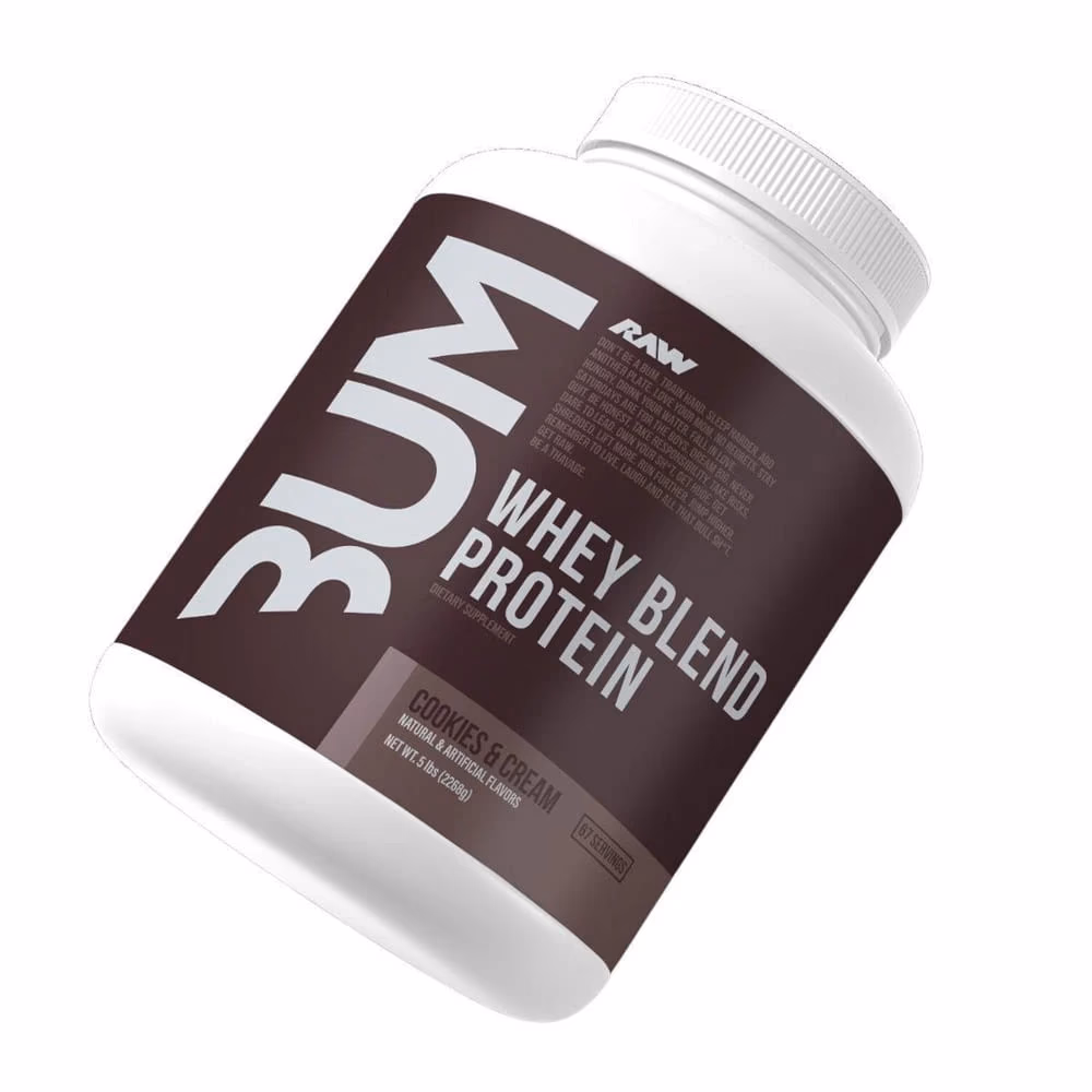 Raw CBUM Whey Blend Protein – Cookies and Cream (2.2kg) 5