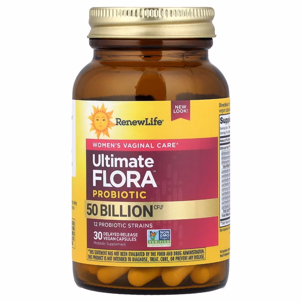 Renew Life UF Women’s Vaginal Probiotic 50B 30 Caps 2