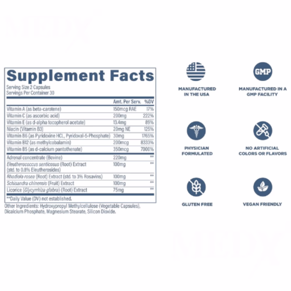 Revive Adrenalcore Vegetarian 60 Capsules 5