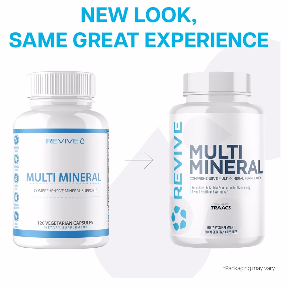 Revive Multi Mineral - 210 Vegetarian Capsules 5