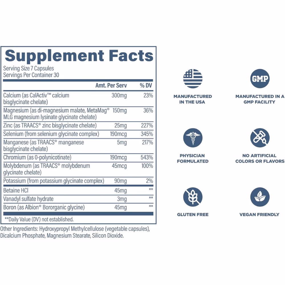 Revive Multi Mineral - 210 Vegetarian Capsules 2