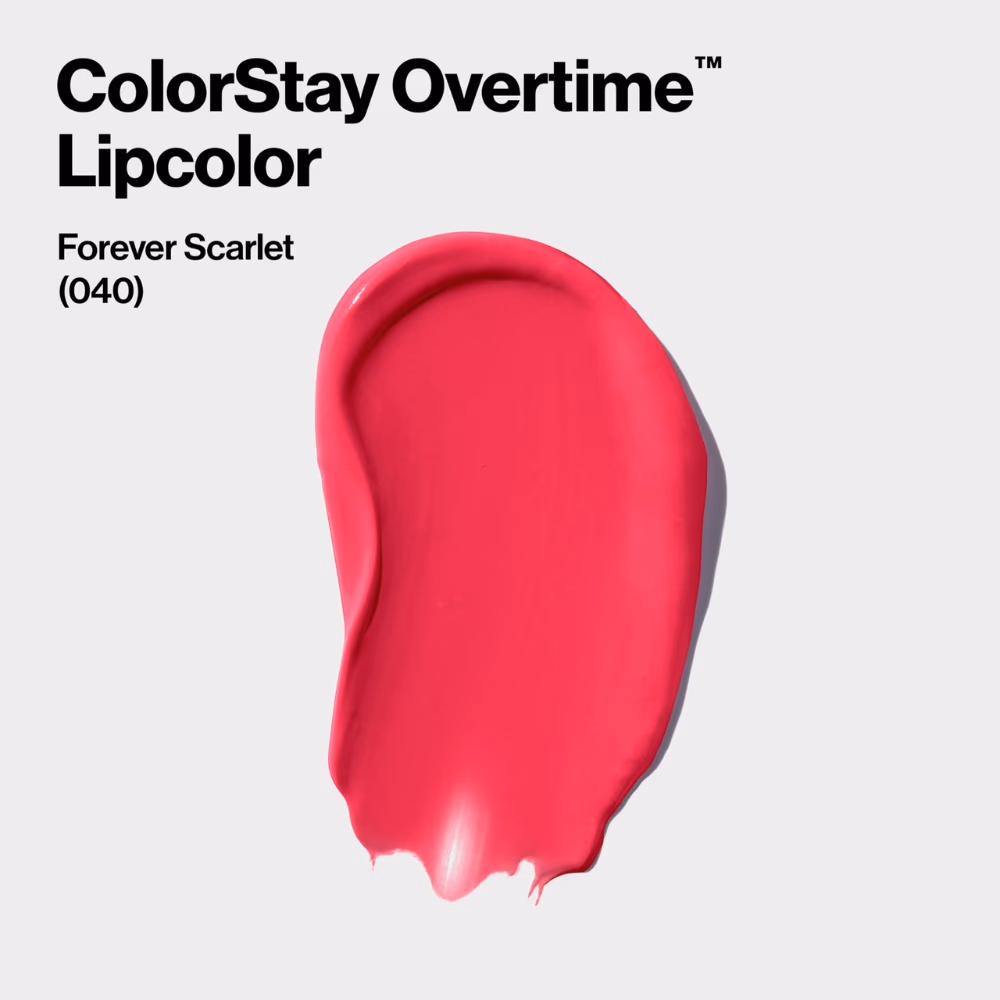 Revlon ColorStay Overtime Lip Color 040 Forever Scarlet 3