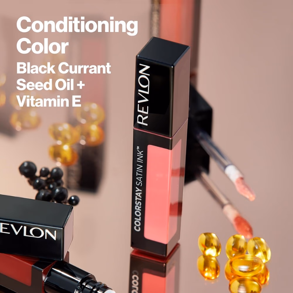 Revlon ColorStay Satin Ink Lipstick 001 Your Go To 3
