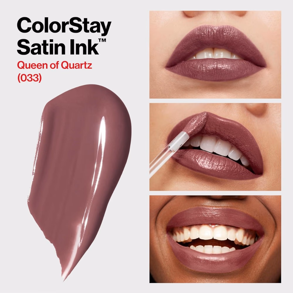 Revlon ColorStay Satin Ink Lipstick 033 Queen of Quartz 3