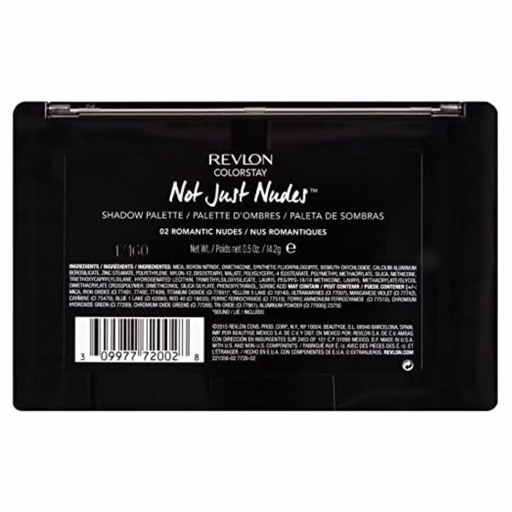 Revlon ColorStay Shadow Palette 02 Romantic Nude 4