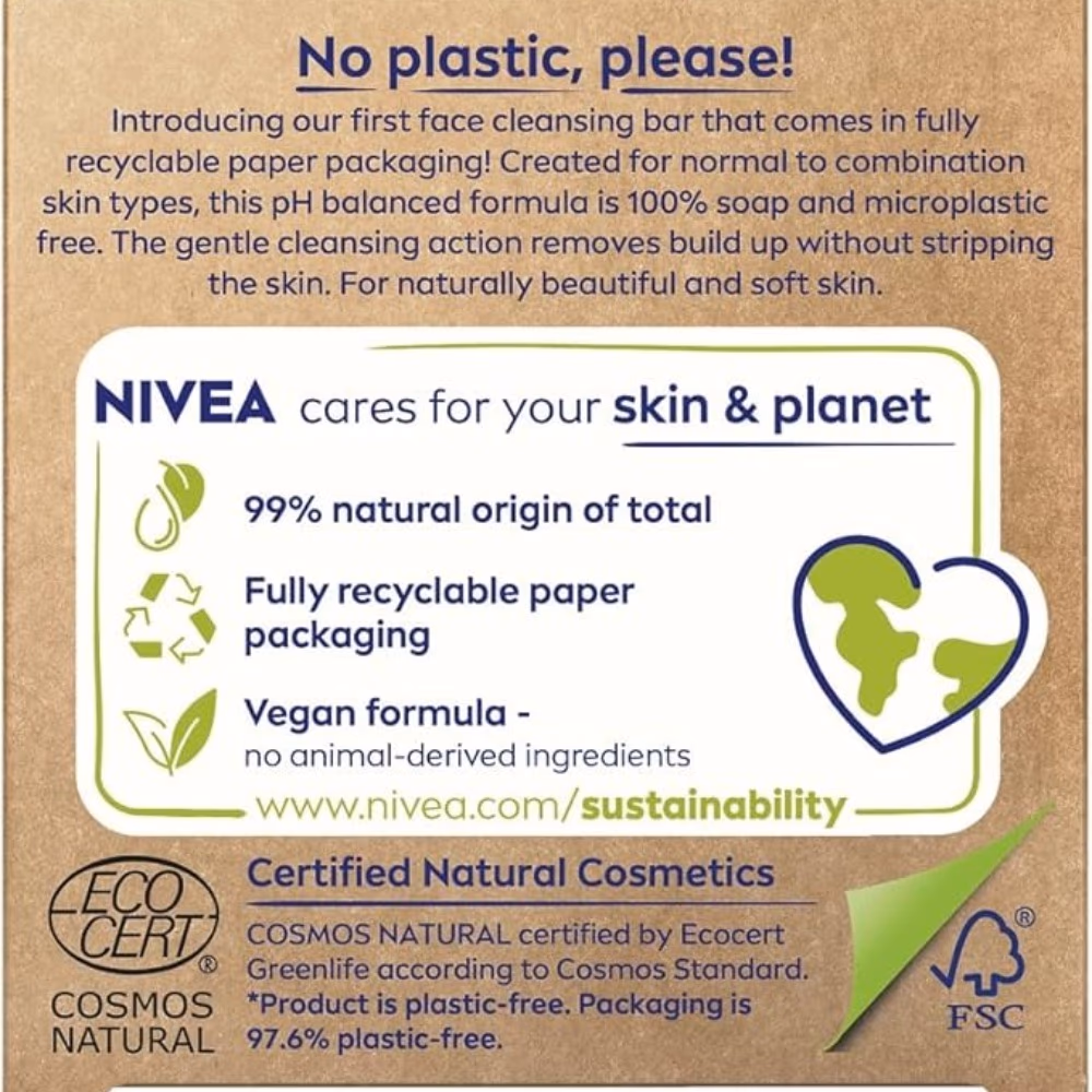 NIVEA Wonder Bar Blackhead Clearing Scrub Bar 75g 2