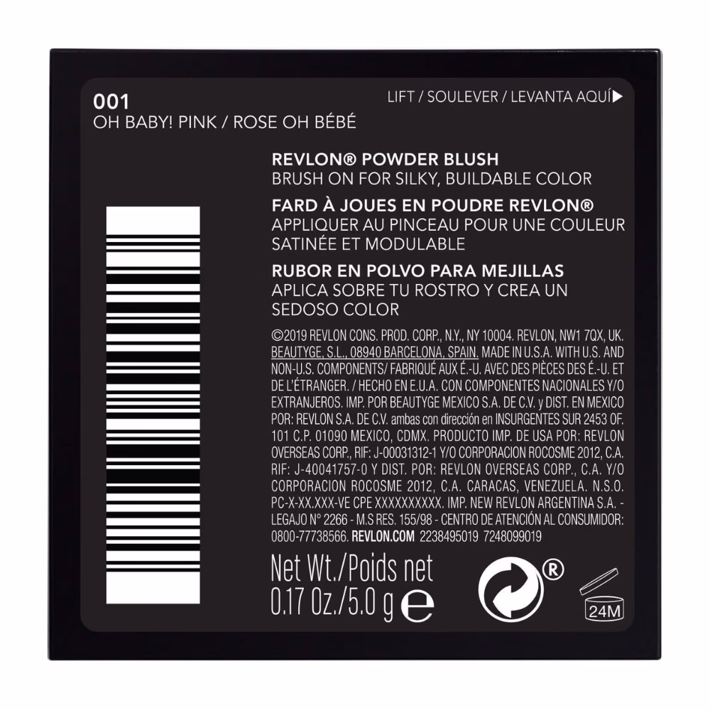 Revlon Powder Blush 001 Oh Baby Pink 5g 2