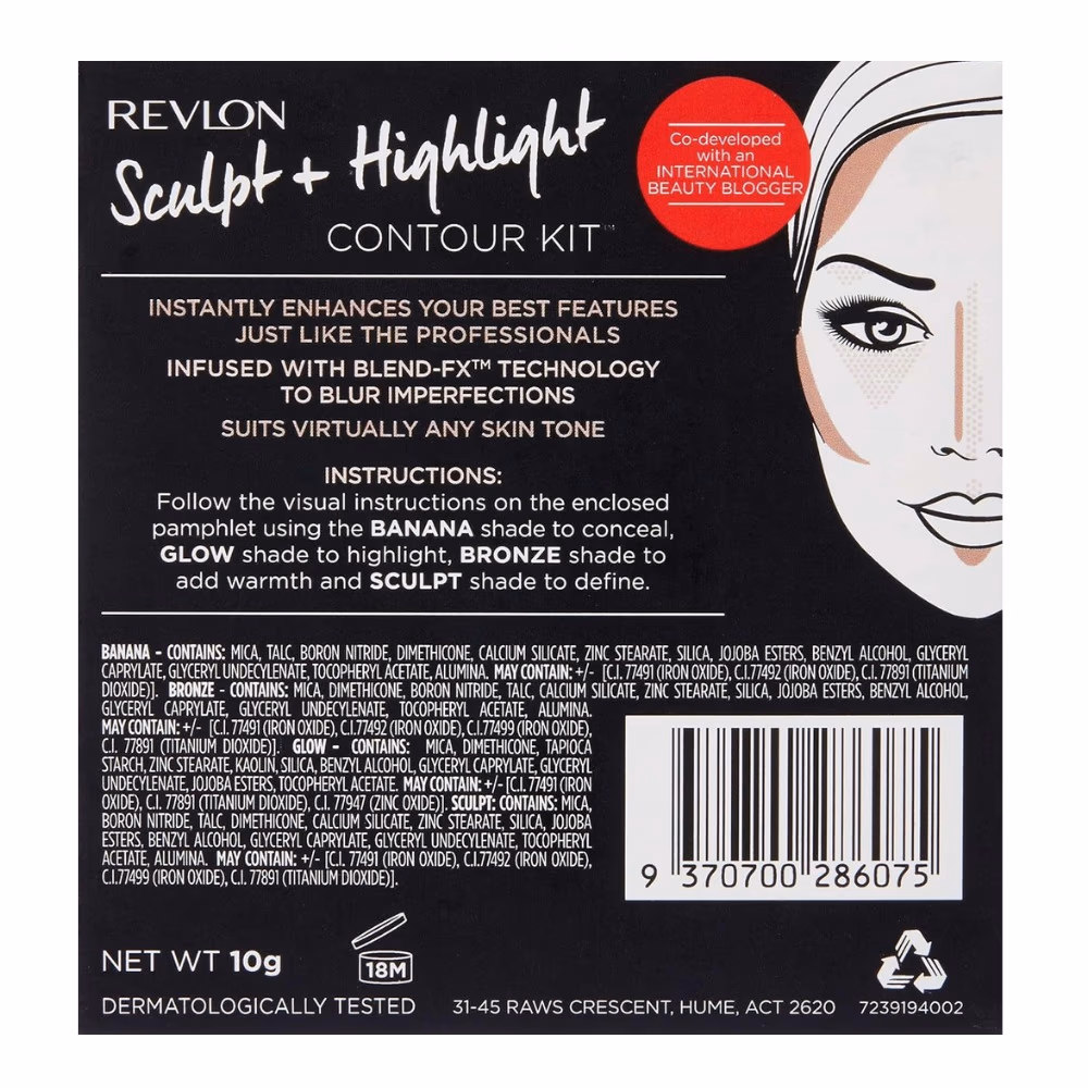 Revlon Sculpt and Highlight Contour Kit 002 Medium - 10g 4