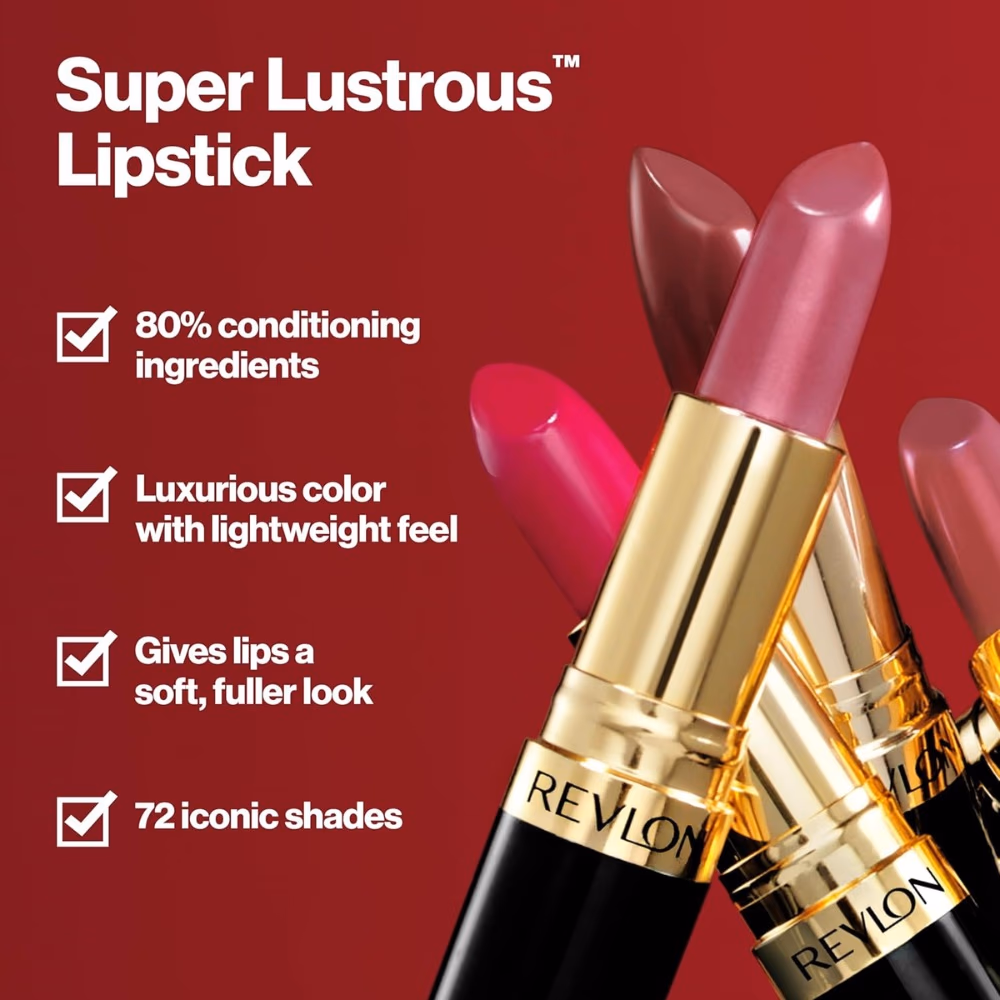 Revlon Super Lustrous Lipstick 777 Vampire Love 4