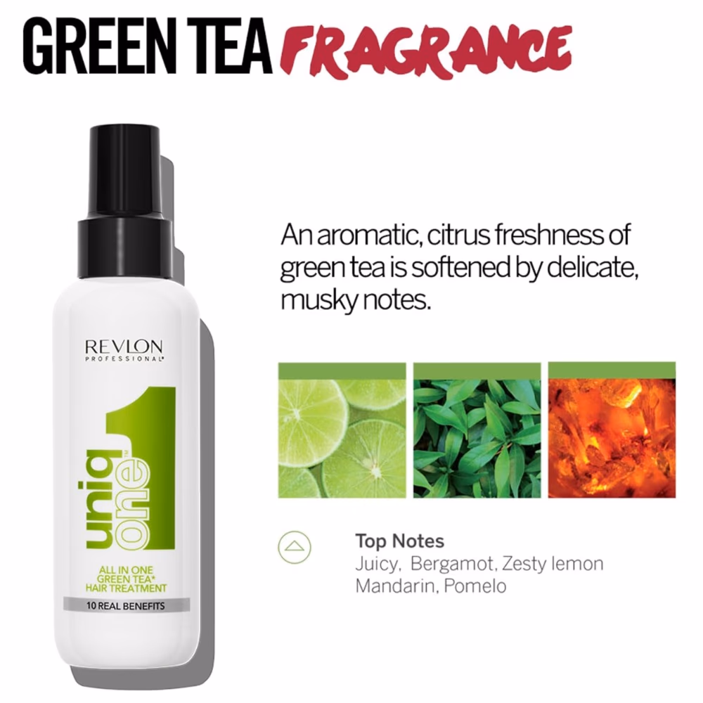 Revlon Uniq All In One Green Tea Hair Treatment 150ml 4