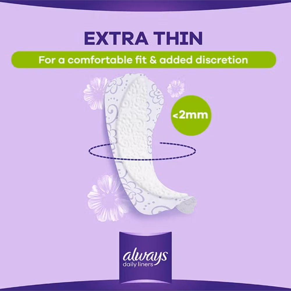 Always Daily Liners Flexistyle Slim Fresh 20s 5