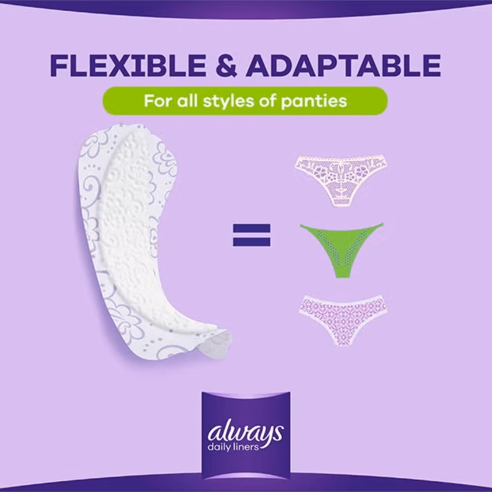 Always Daily Liners Flexistyle Slim Fresh 20s 3