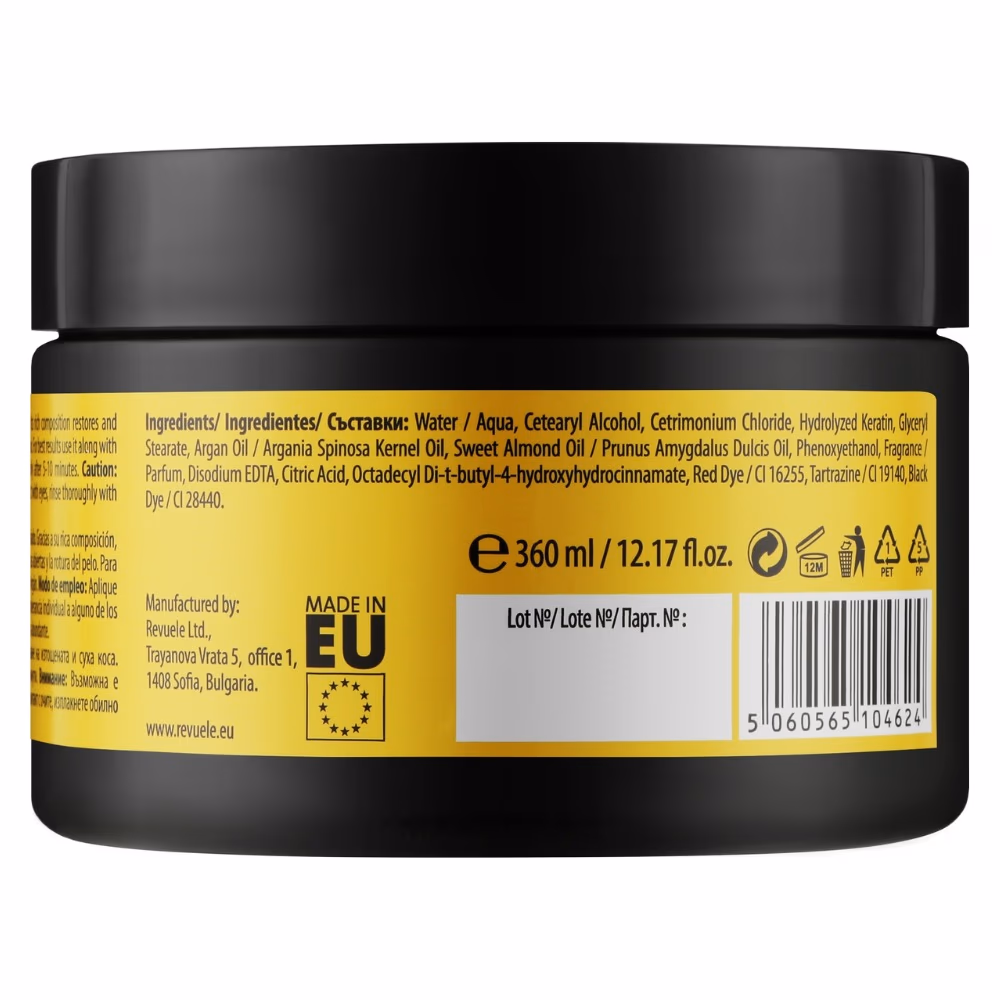 Revuele Argan Oil Hair Mask 360Ml 2