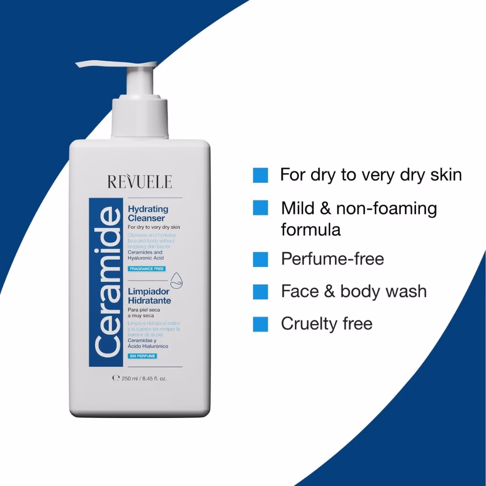 Revuele Ceramide Hydrating Cleanser 250Ml 2