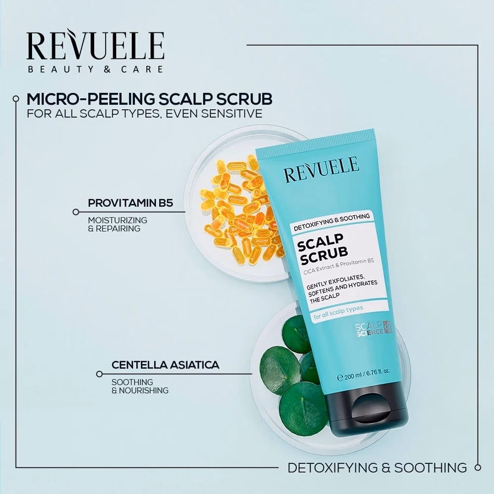 Revuele Detoxifying & Soothing Scalp Scrub 200ml 2