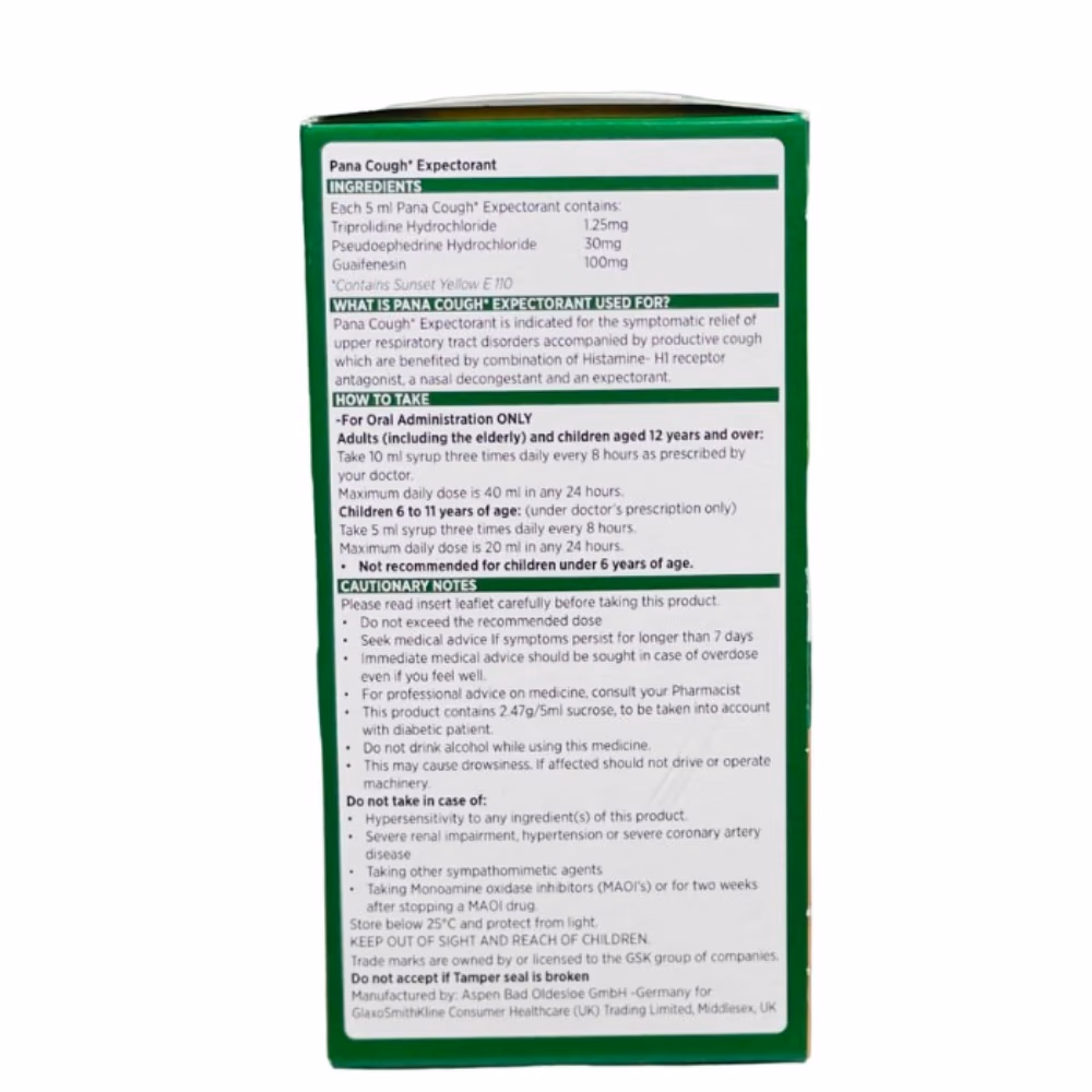 Pana Wet Cough Syrup 200ml 3
