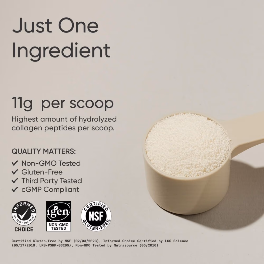 Sports Research Collagen Powder Unflavored 454g 2