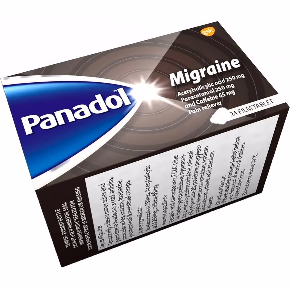 Panadol Migraine Tab 24 Capsules 3