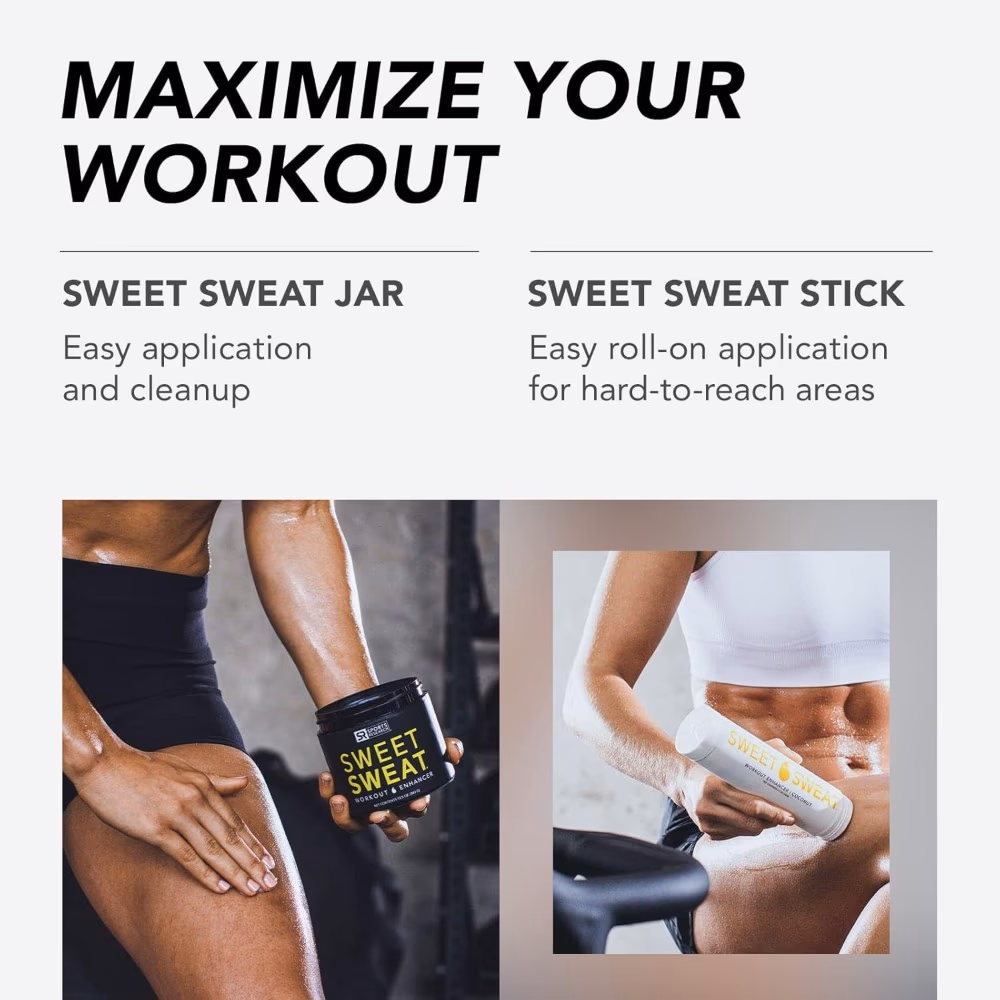 Sports Research Sweet Sweat Jar Unscented 383g 2