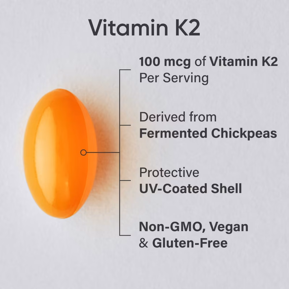 Sports Research Vitamin K2 100mcg Softgels 60s 3