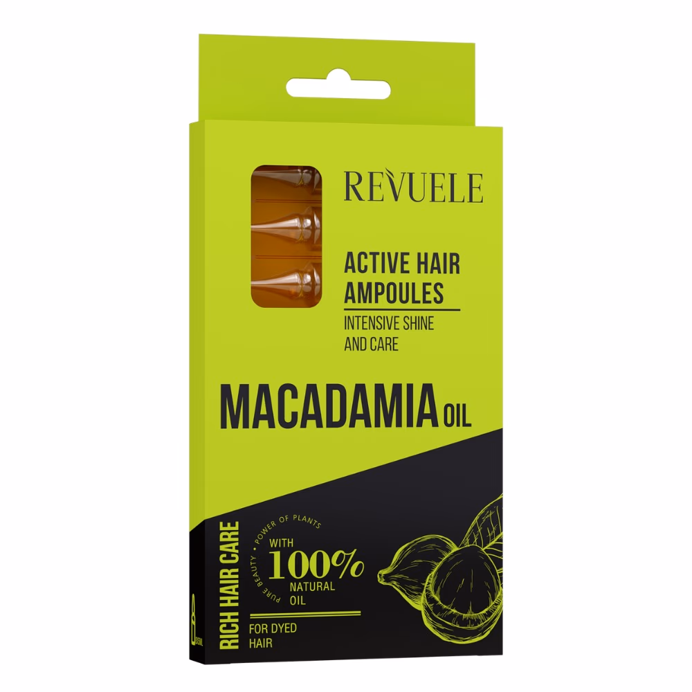 Revuele Macadamia Oil Hair Ampoules 8X5Ml 2