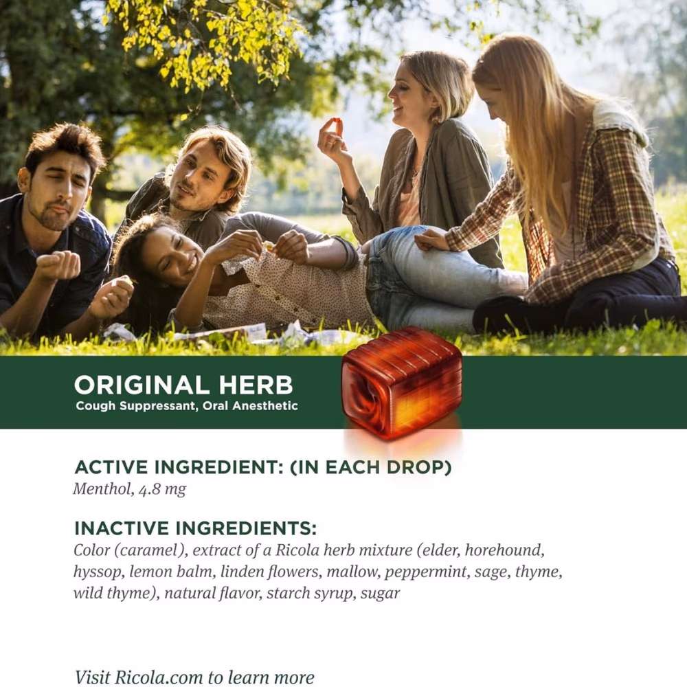 Ricola Original Herb Cough Drops 21s 5