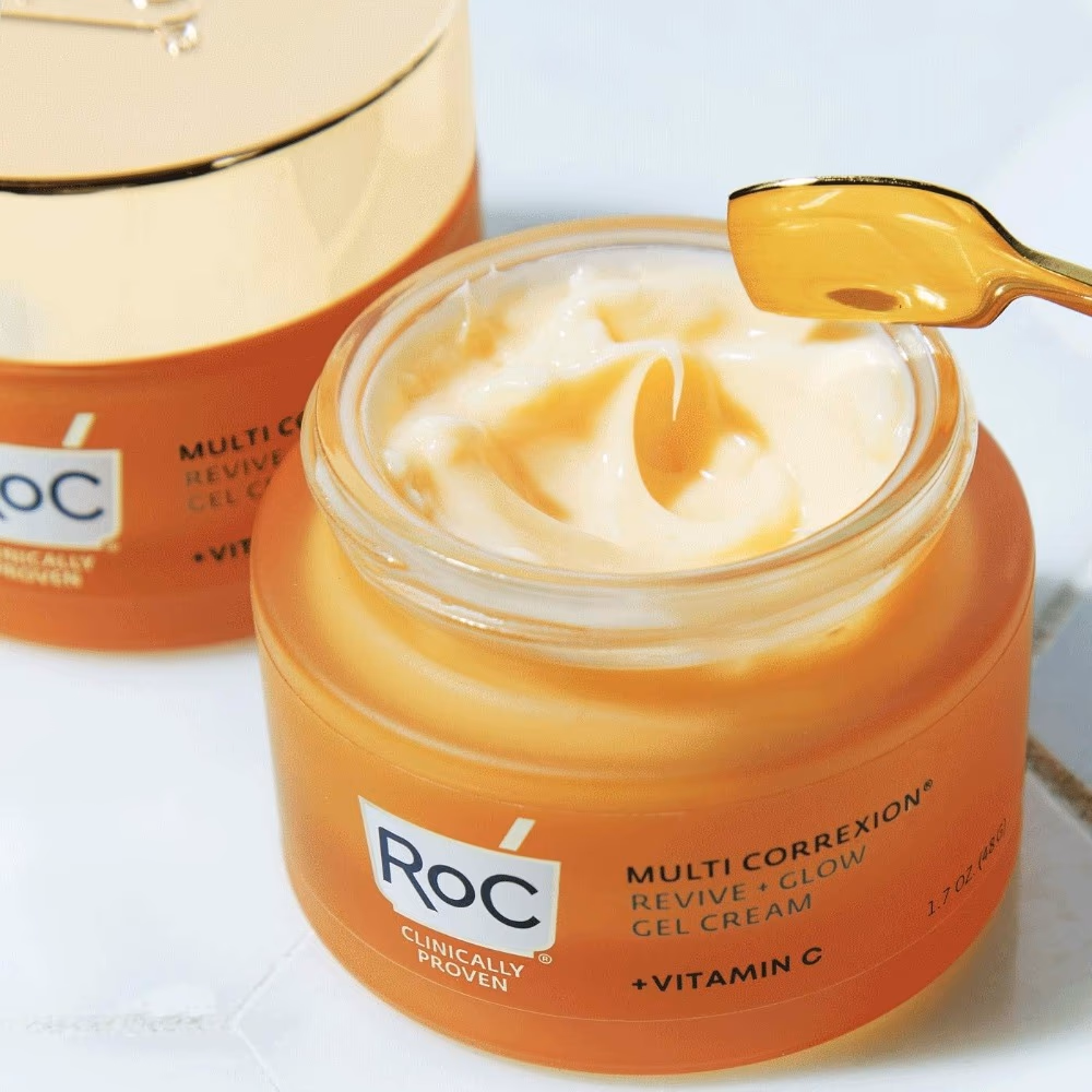 RoC Revive + Glow + Vitamin C Gel Cream 48g 2