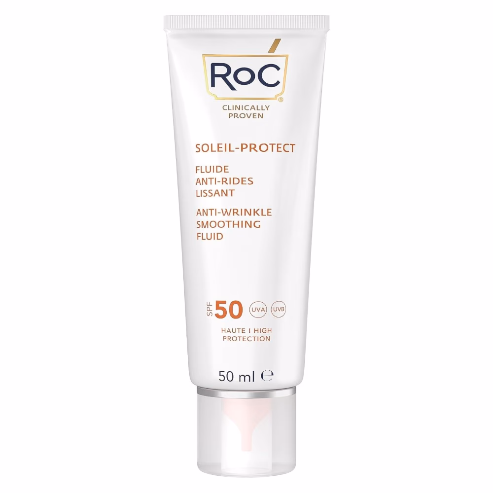 RoC SPF 50 Anti-Wrinkle Smoothing Fluid Cream 50ml 3