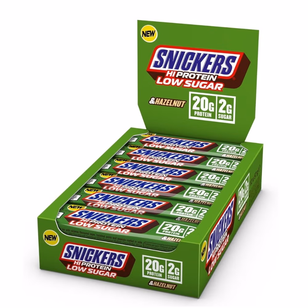 Snickers Protein Bar Low Sugar Hazelnut 57g 3