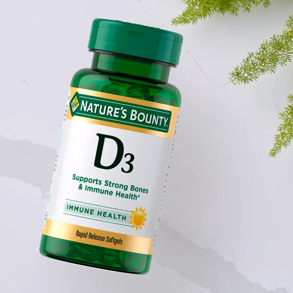 Nature’s Bounty Vitamin D3 2000IU 150s 2