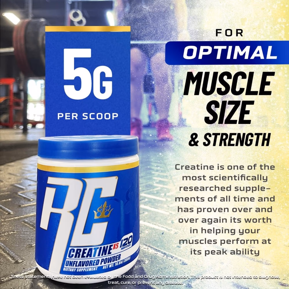 Ronnie Coleman Creatine Powder Unflavoured 300g 4