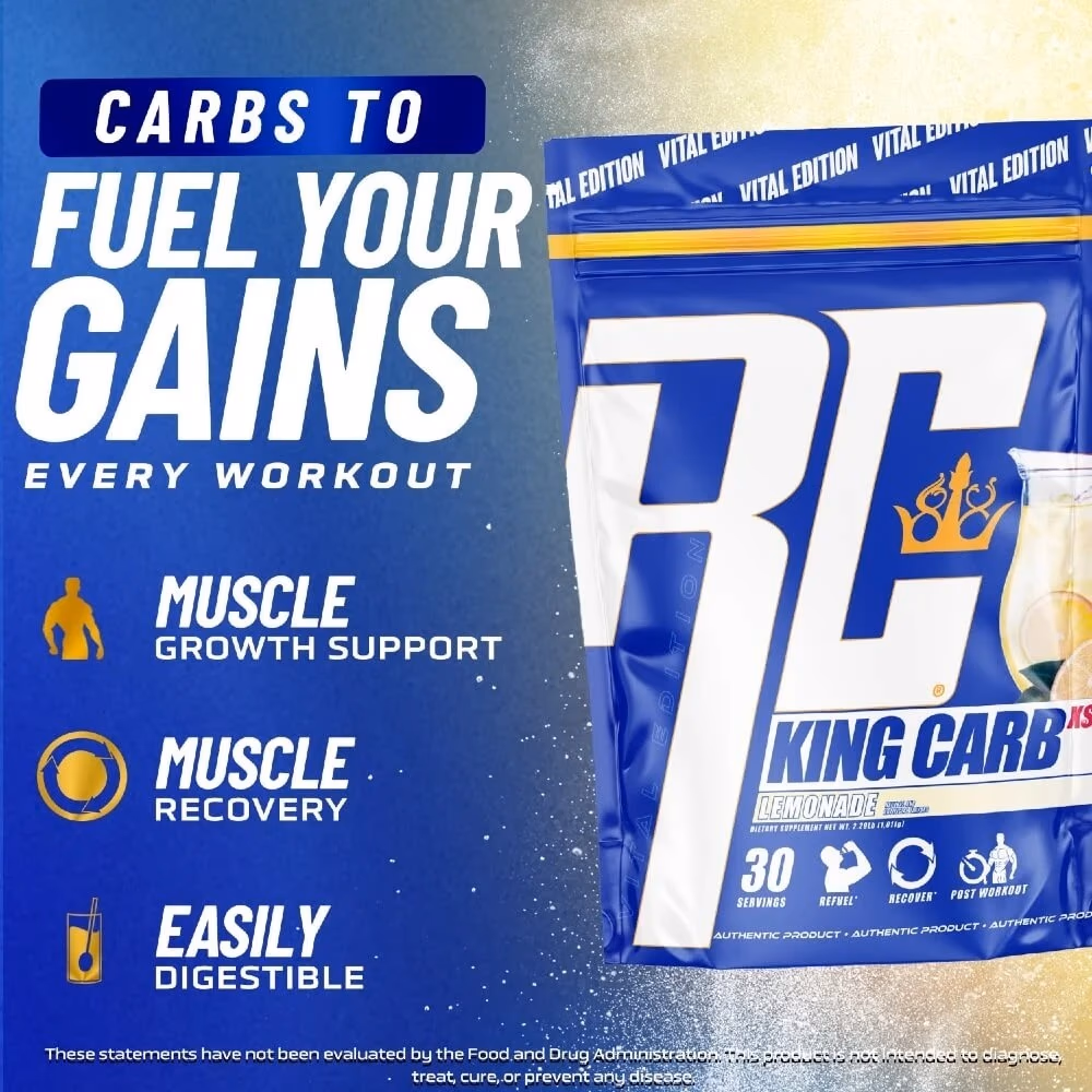 Ronnie Coleman King Carb Lemonade 1kg 4