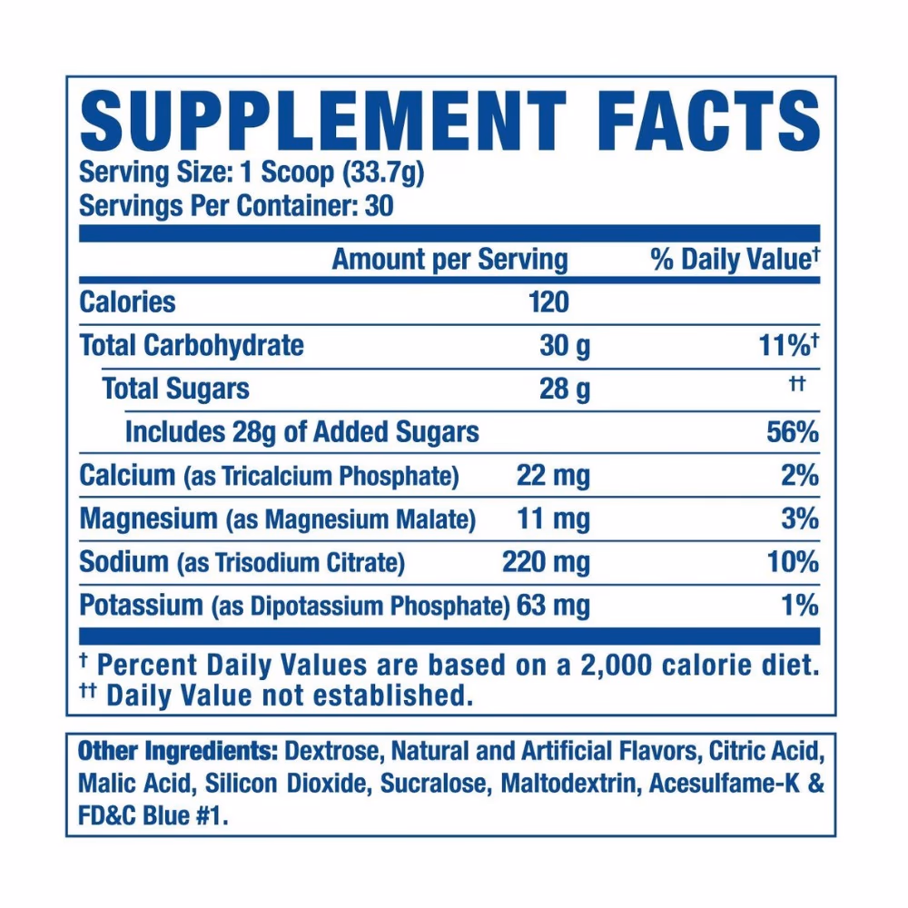 Ronnie Coleman King Carb Lemonade 1kg 2