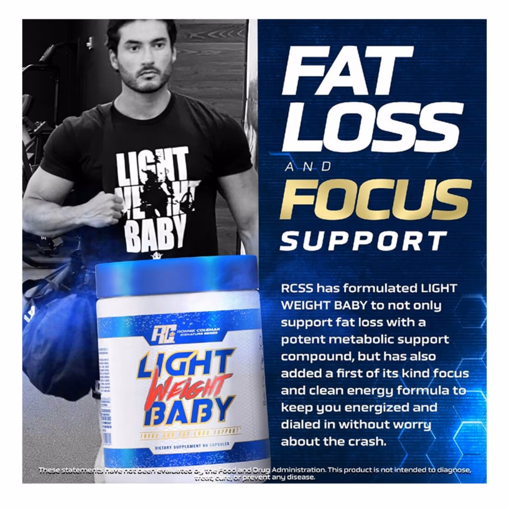 Ronnie Coleman Light Weight Baby Cap 60s 4