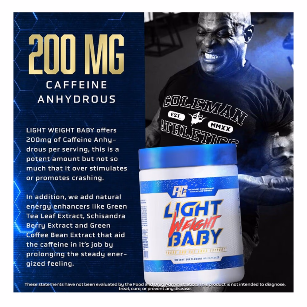 Ronnie Coleman Light Weight Baby Cap 60s 3